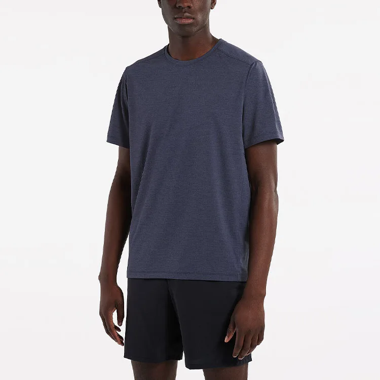 Футболка мужская быстросохнущая CORMAC SS22 Arcteryx, Black Sapphire/Black Sapphire — фото 4
