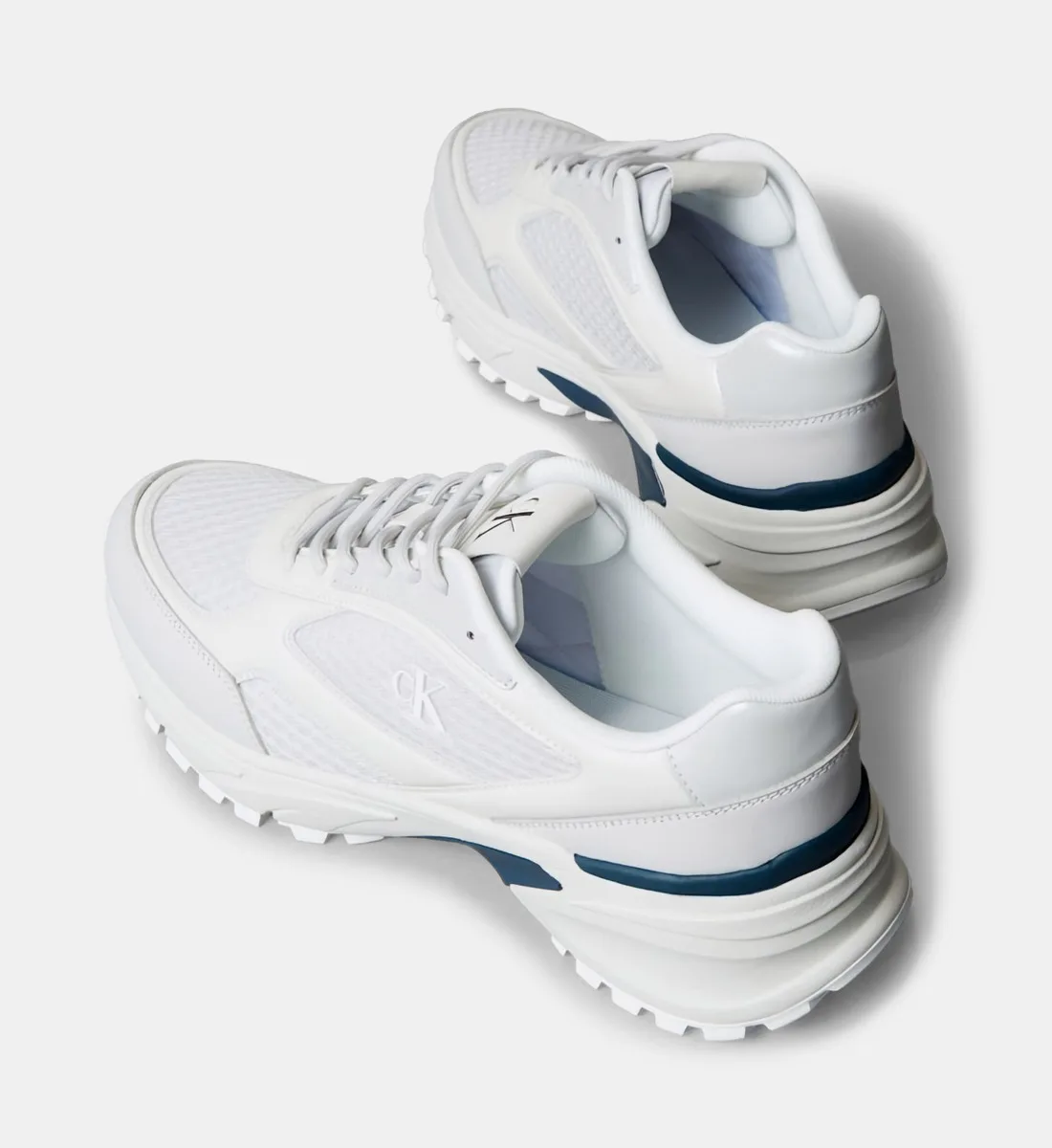 Низкие кроссовки Hike Runner с фирменным сетчатым эффектом Calvin Klein Jeans, серый — фото 3