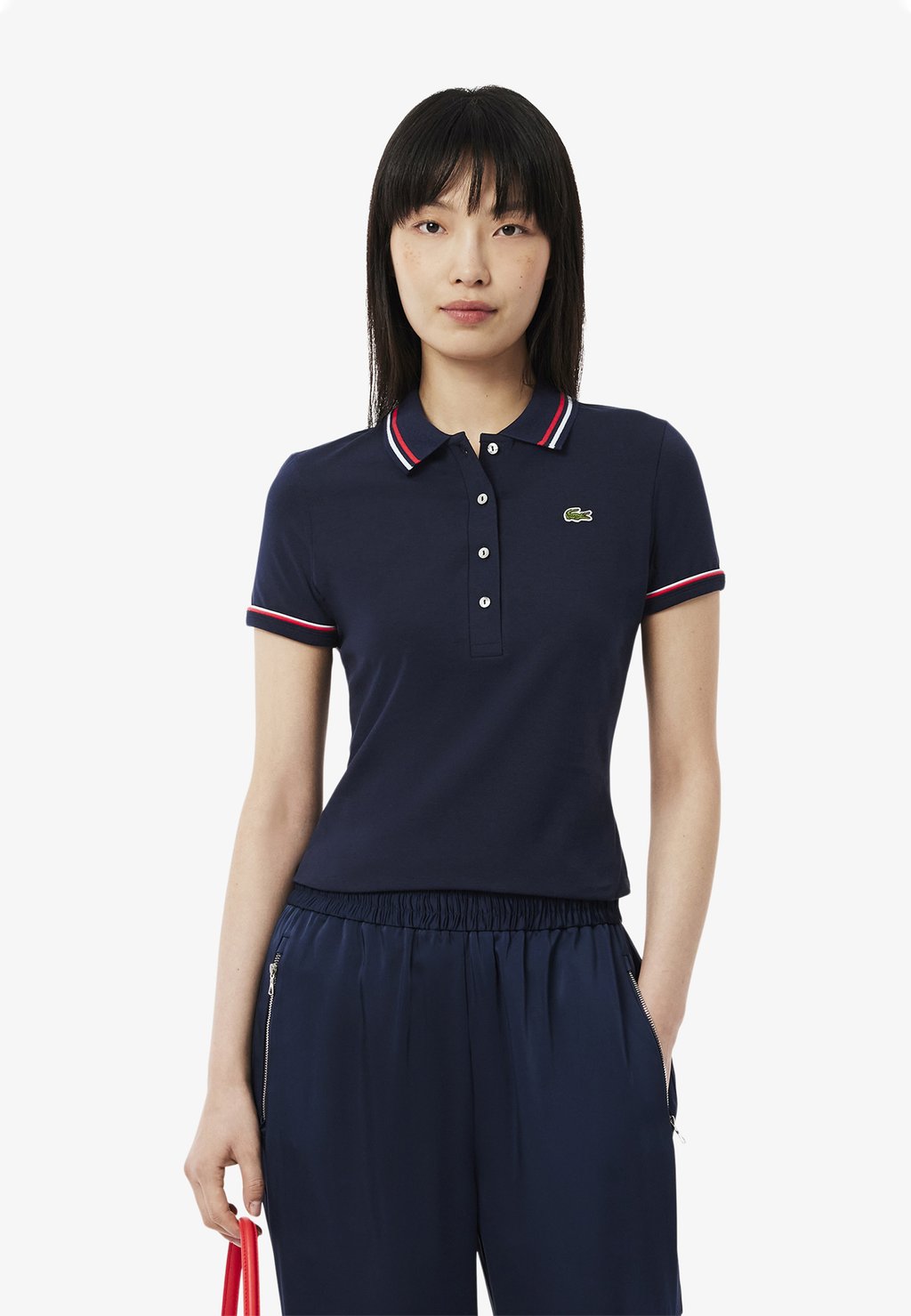 

Рубашка поло Lacoste, темно-синий