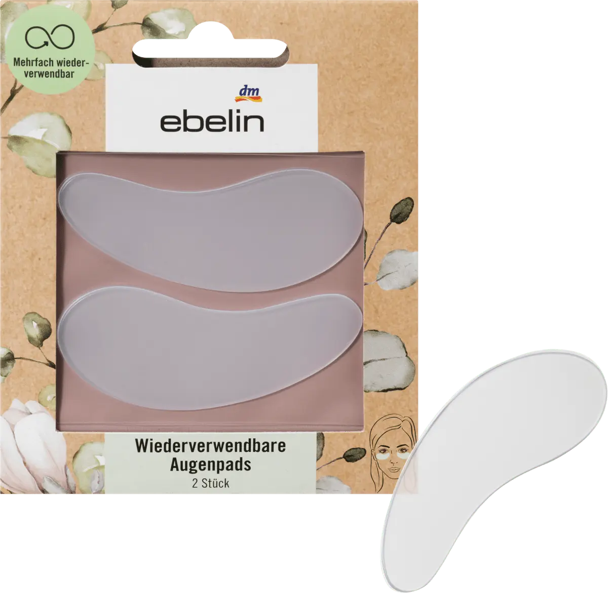

Многоразовые наглазники (1 пара) 2 шт. ebelin