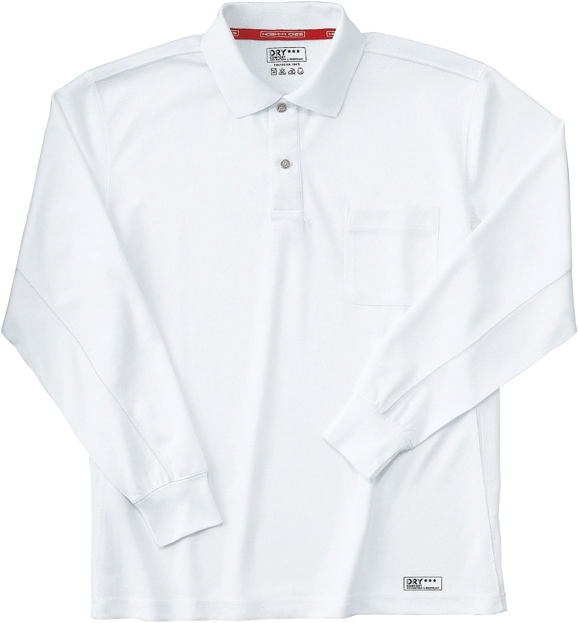 

Поло с длинным рукавом Hoshi Clothing IDIES 225, белое, размер: M Hoshi-H