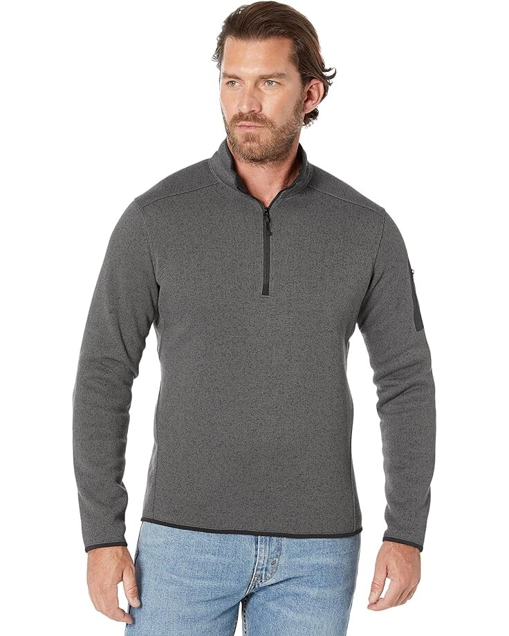 

Куртка Arc'teryx Covert 1/2 Zip, цвет Black Heather