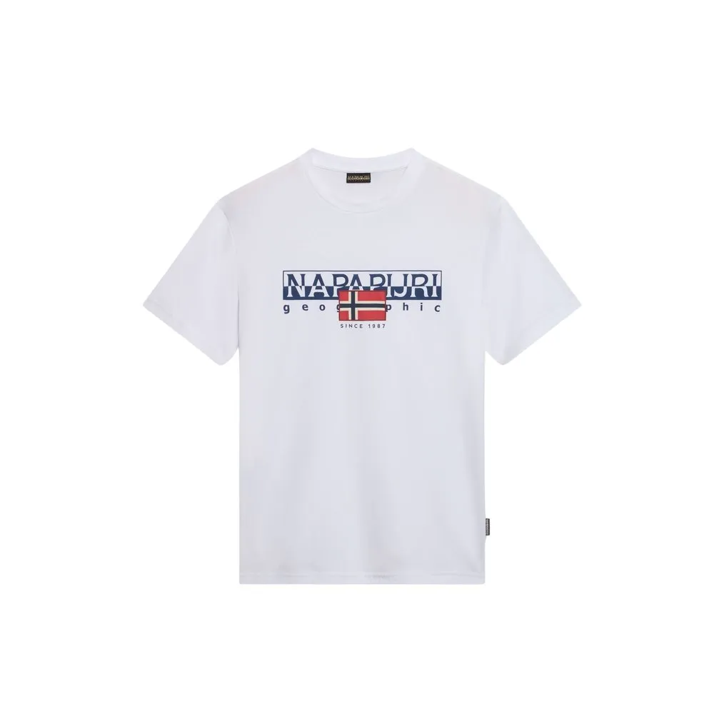 

Футболка с коротким рукавом Napapijri Aylmer, белый