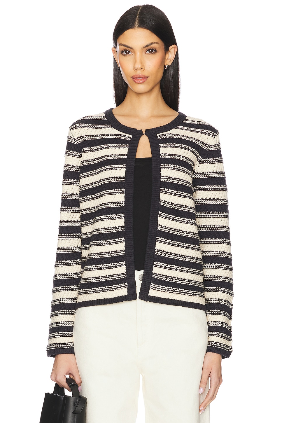 

Кардиган Nelly от Rails, navy oat stripe
