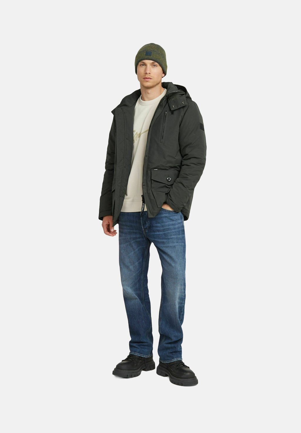 

Зимняя куртка VODAN PADDED HOODED G-STAR, зеленый