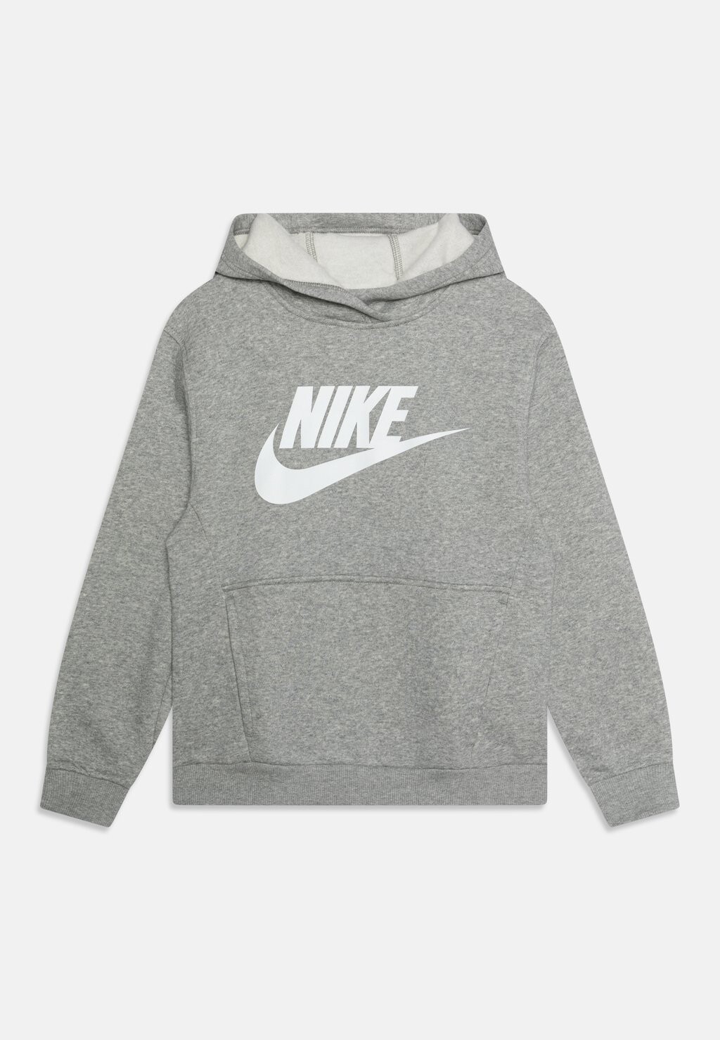 Толстовка Club Unisex Nike, цвет dark grey heather/white — фото 3