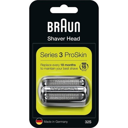 

Сменная головка для электробритвы Series 3 Proskin 32S Silver, Braun