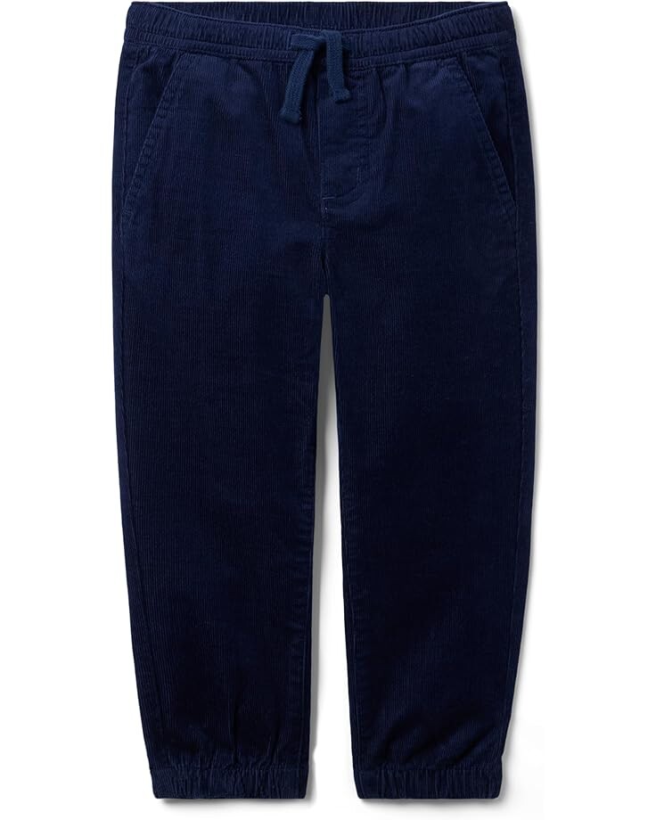 

Брюки Janie and Jack Navy Stretch Cord Joggers, темно-синий