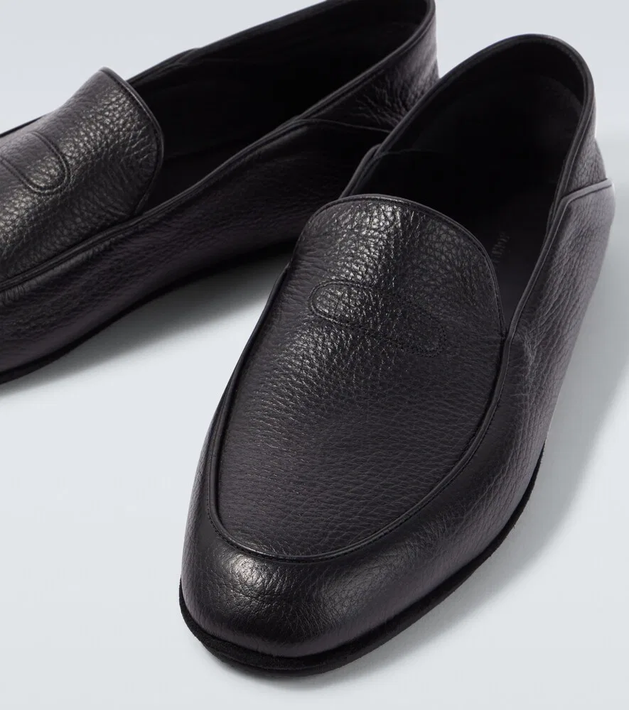 Кожаные лоферы Kingston II John Lobb, коричневый — фото 3