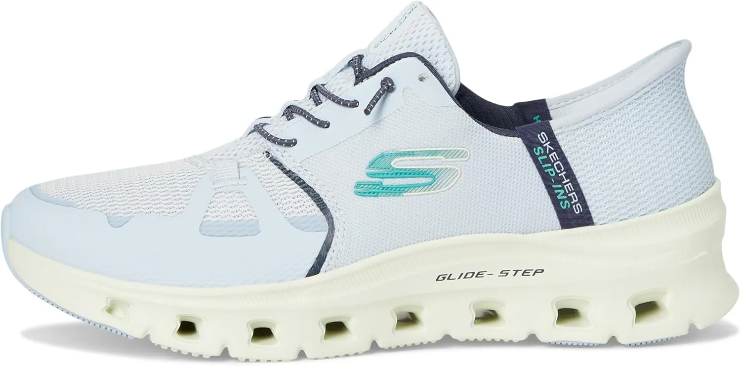 Мужские кроссовки Skechers Glide-Step Pro без шнурков, светло-голубой/светло-голубой — фото 4