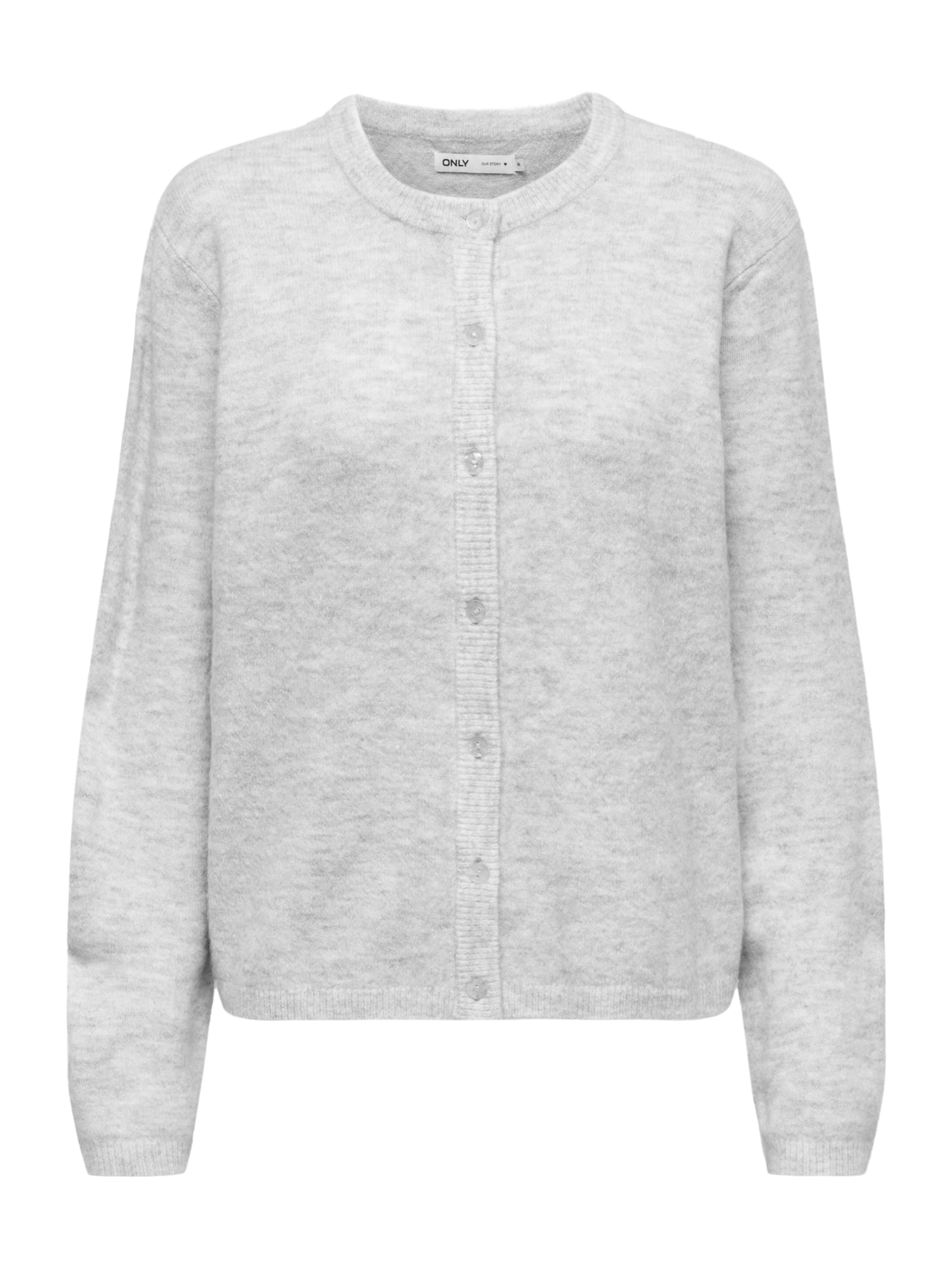 

ONLY Кардиган 'ONLSimoni' вязаный светло-серый