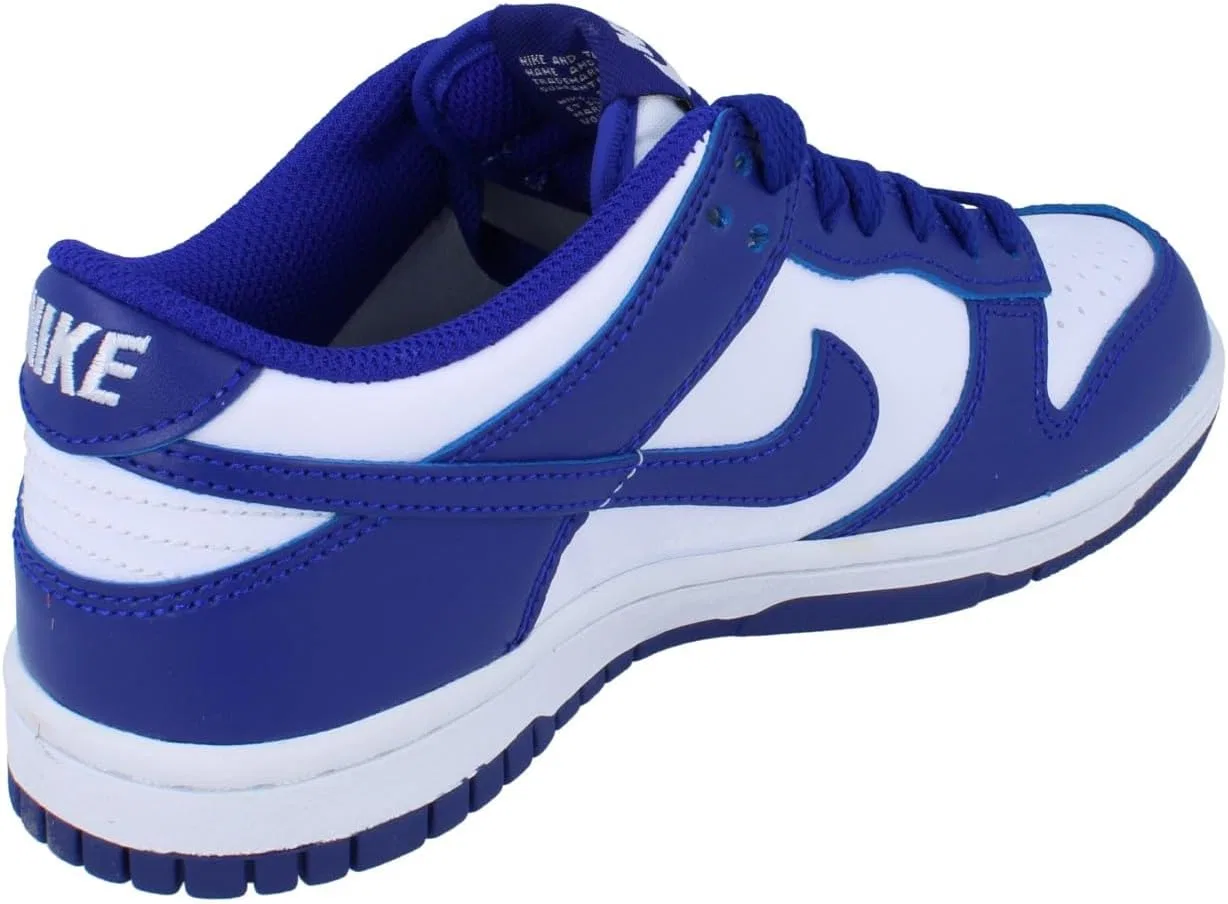 Кроссовки детские Nike Dunk Low, цвет White Concord University Red 106 — фото 3