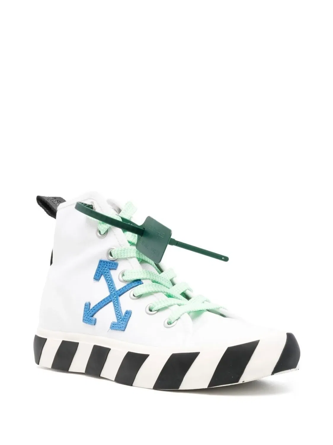 Высокие кеды Vulcanized Off-White, белый — фото 2