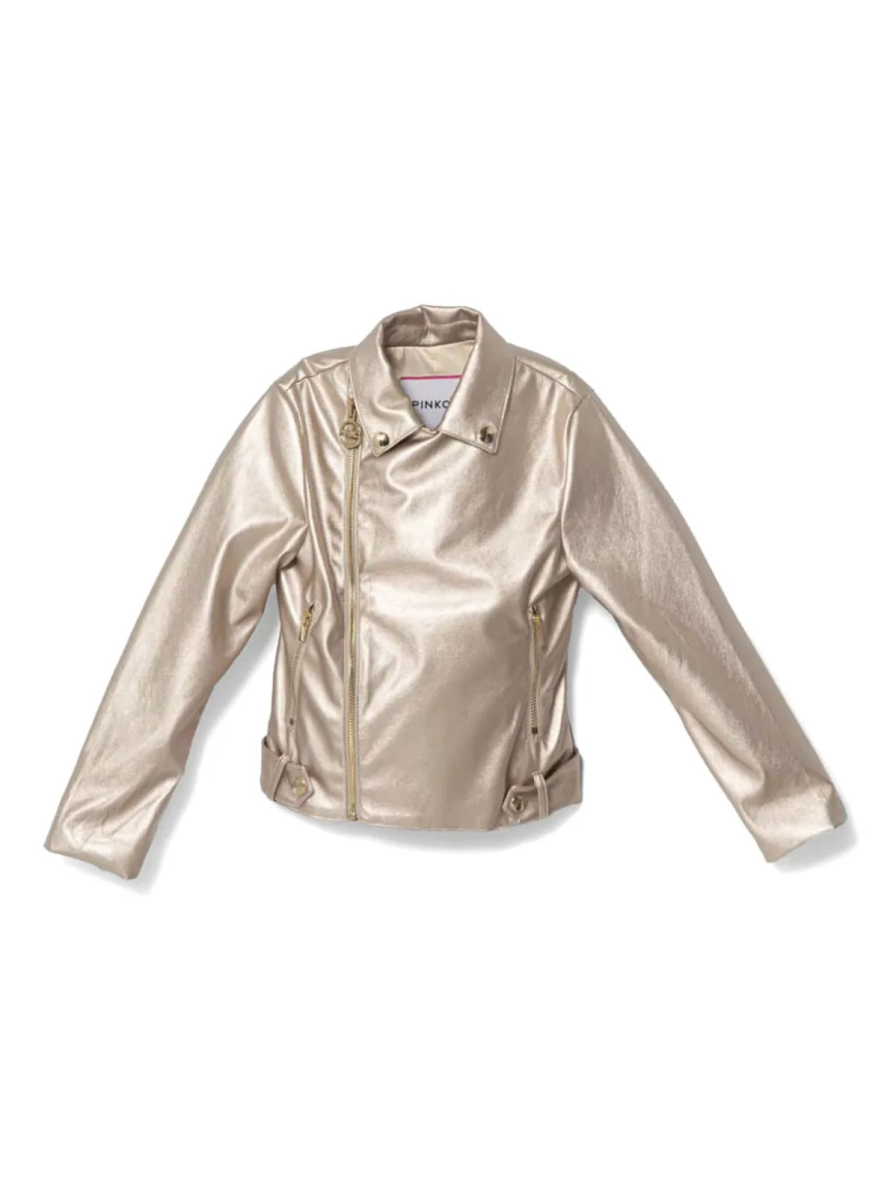 

Пиджак Pinko Kids с вышитым логотипом, золотой