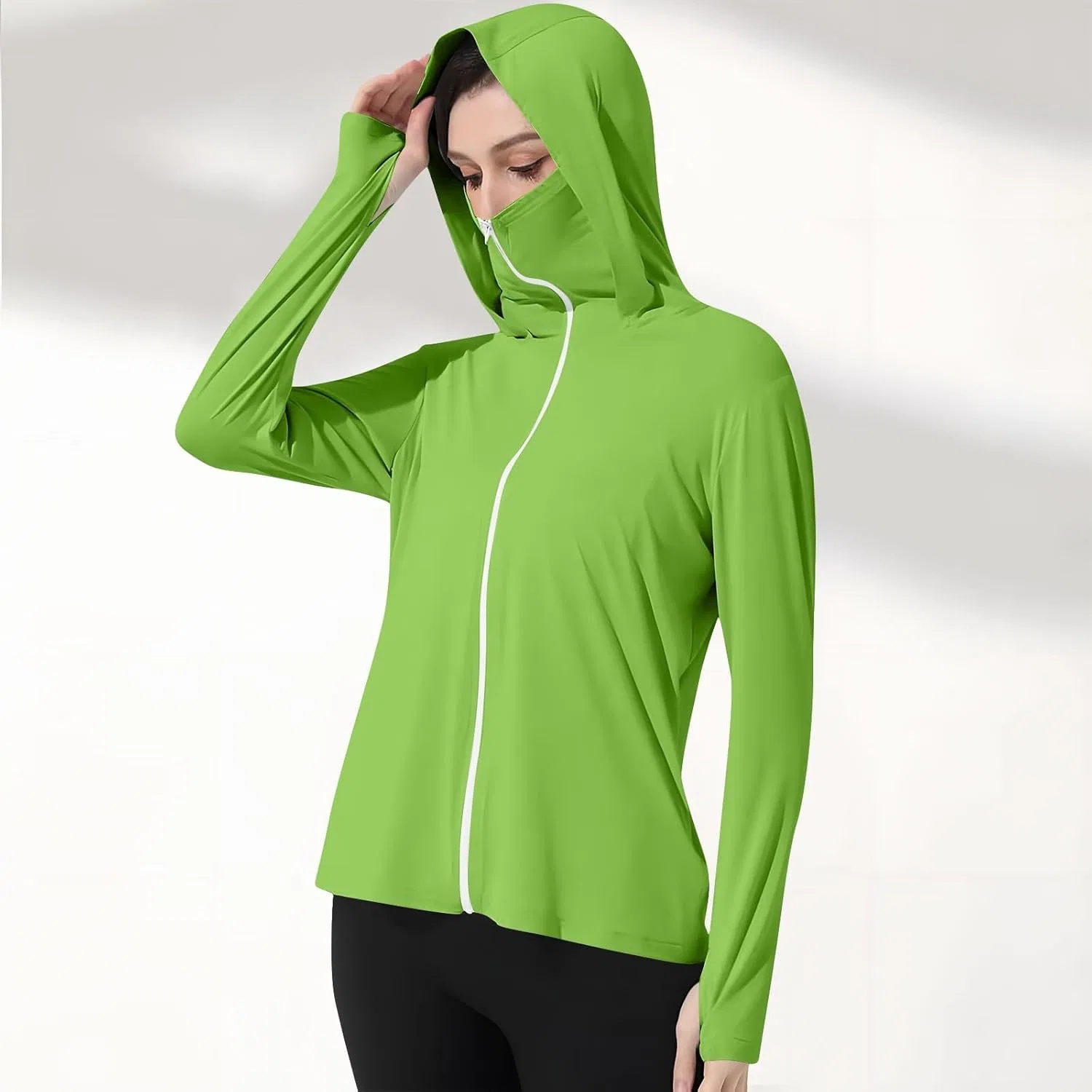 Женская куртка UPF 50+ Uillui, цвет mint Green — фото 2