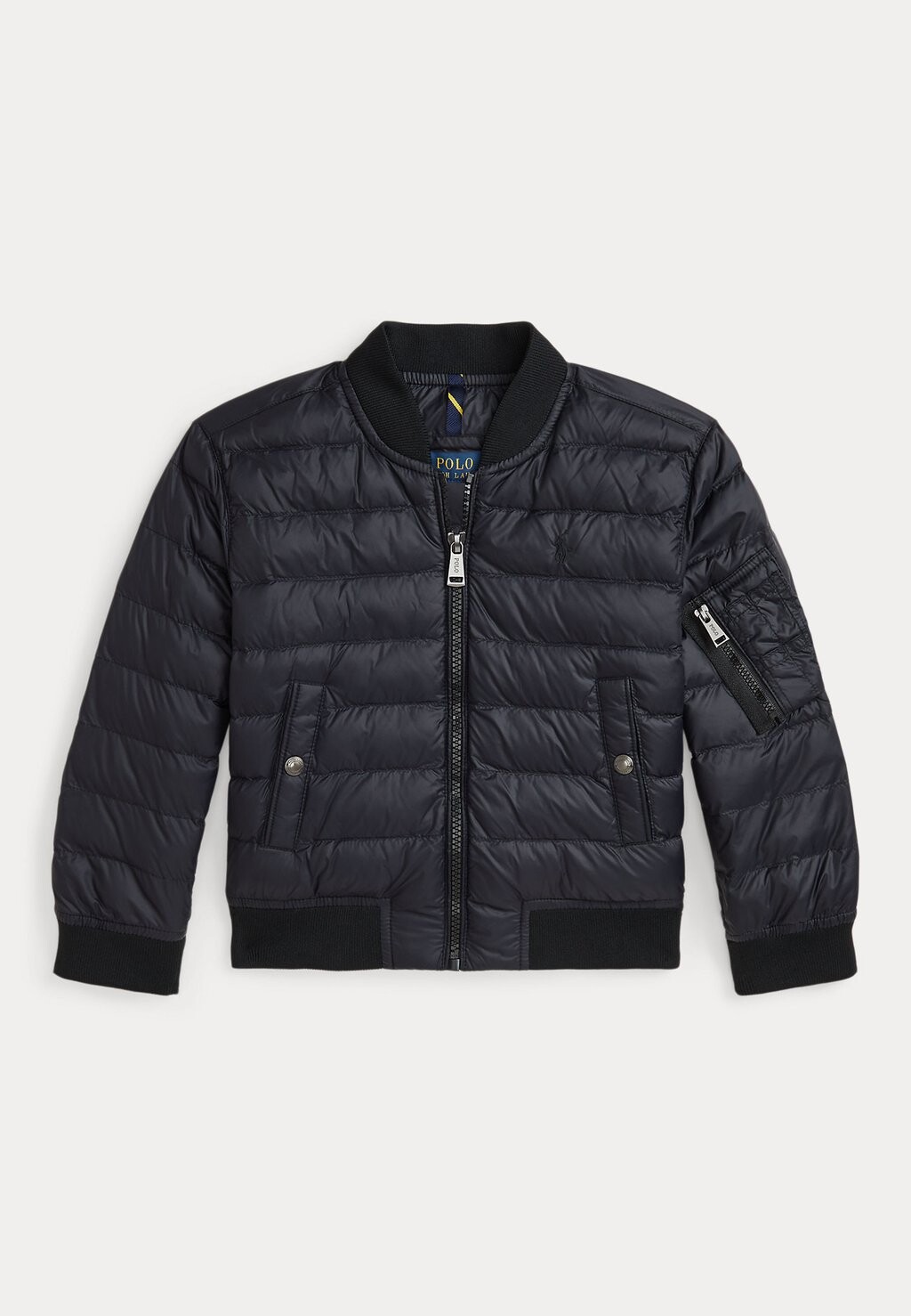 

Зимняя куртка QUILTED BOMBER JACKET Ralph Lauren, черный