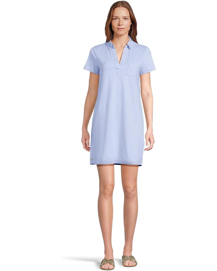 

Платье Lilly Pulitzer Dune Upf 50+ Short Sleeve, цвет Heathered Jacaranda Blue