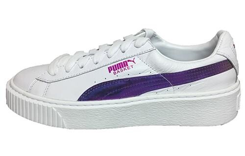 

Кроссовки PUMA Basket Platform Rainbow 'White' Women's