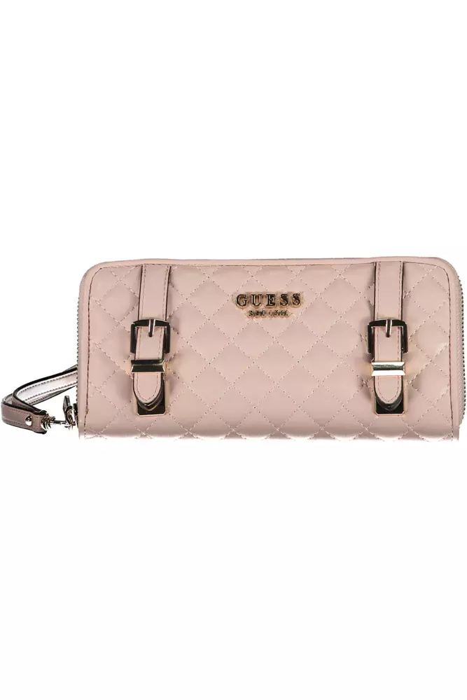 

Розовый полиэтиленовый мужской кошелек Guess Shoes