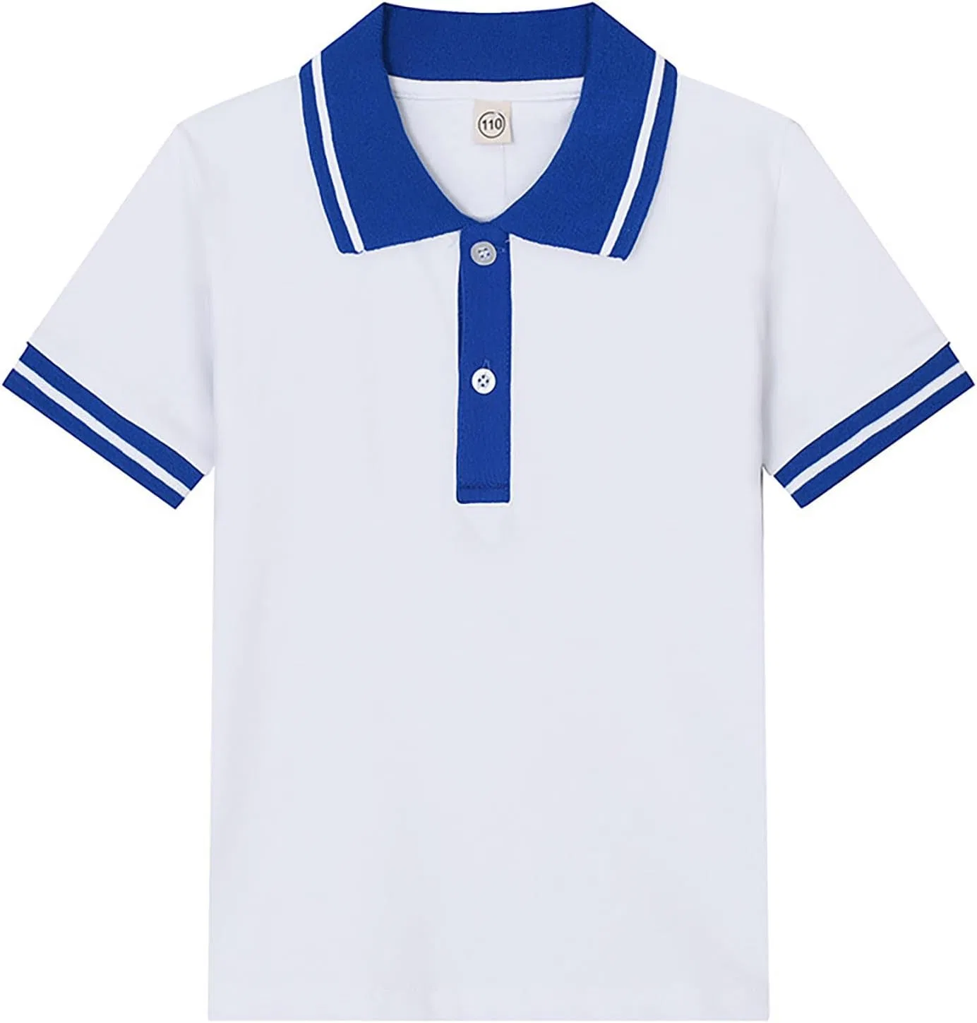 Детское поло Light Blue, классический крой