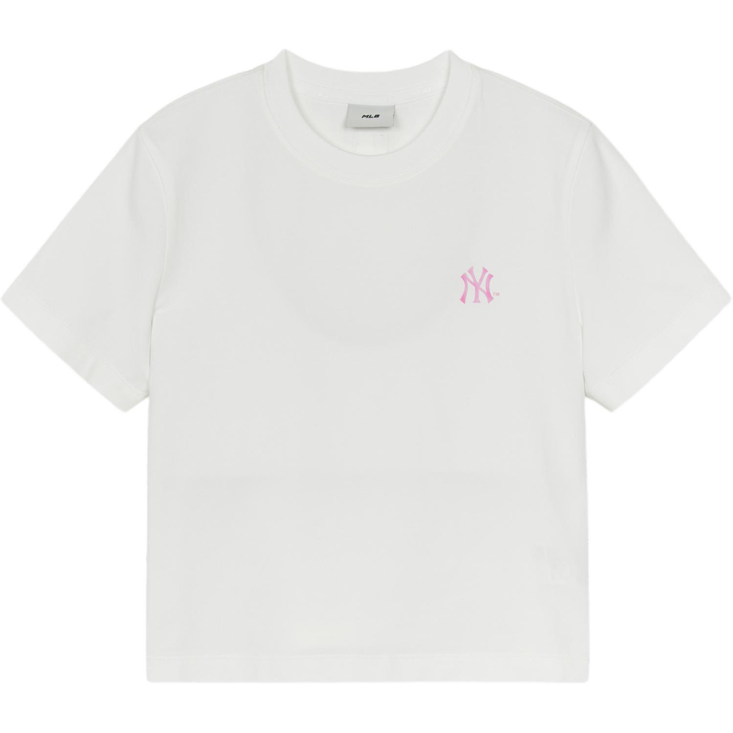 

MLB Футболка New York Yankees женская белая, Белый, MLB Футболка New York Yankees женская белая