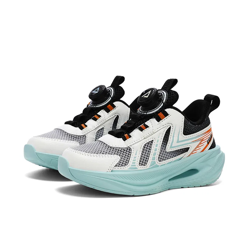 Кроссовки для бега из синтетической кожи PEAK Mint Green — фото 4