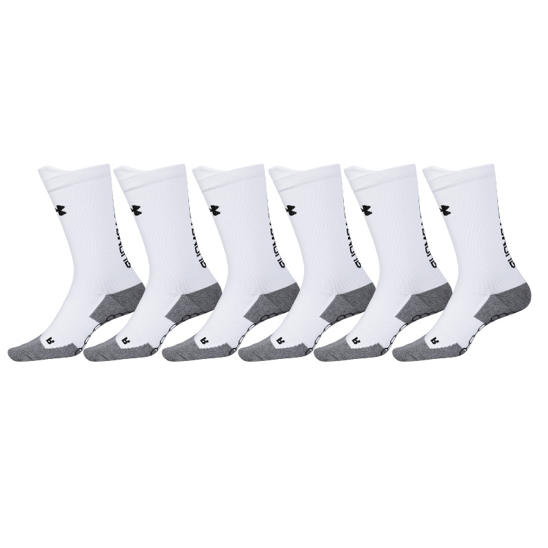 

Конкуренция point резиновые противоскользящие носки баскетбольные носки unisex набор из 3 пар Under Armour, белый