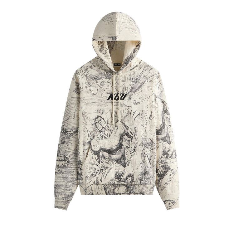 

Худи Kith x Superman Sketch Nelson Hoodie, Sandrift