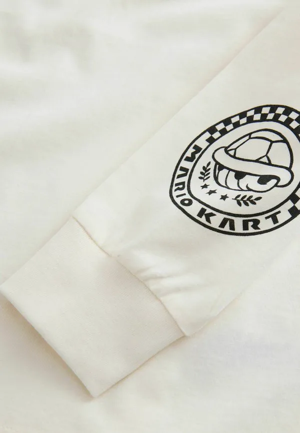 Игровая лицензия, футболка с длинным рукавом Next, White Mario Kart — фото 3