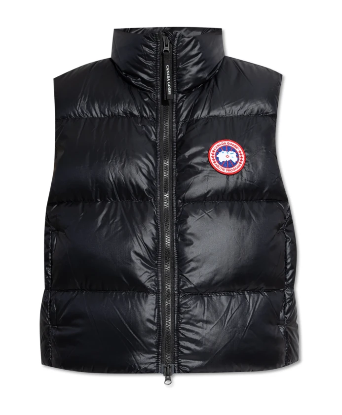 

Кипарисовый пуховик Canada Goose, черный