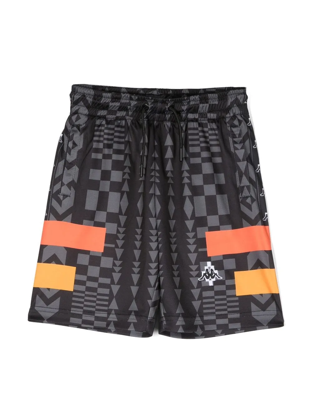 

Спортивные шорты с принтом из коллаборации с Kappa Marcelo Burlon County Of Milan Kids, черный