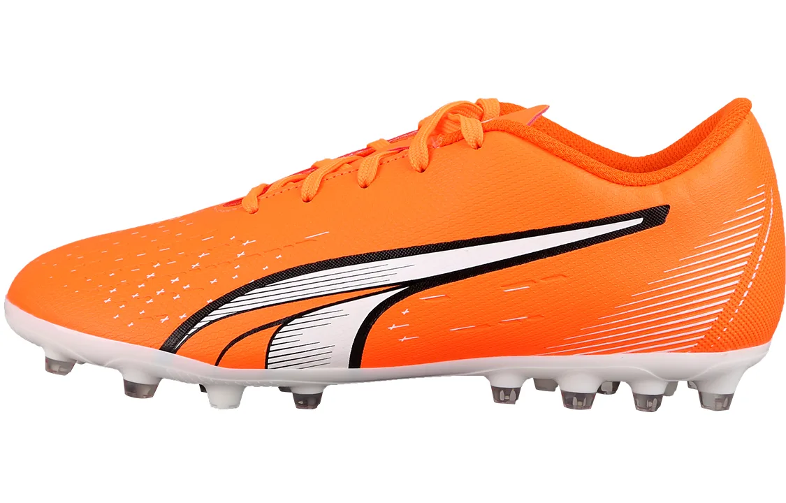 PUMA Детские футбольные бутсы low top устойчивые к истиранию orange