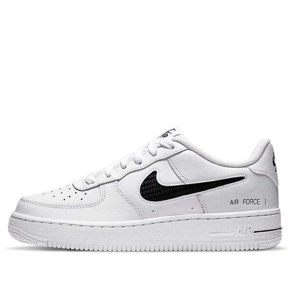

Кроссовки air force 1 '07 'white black' Nike, белый