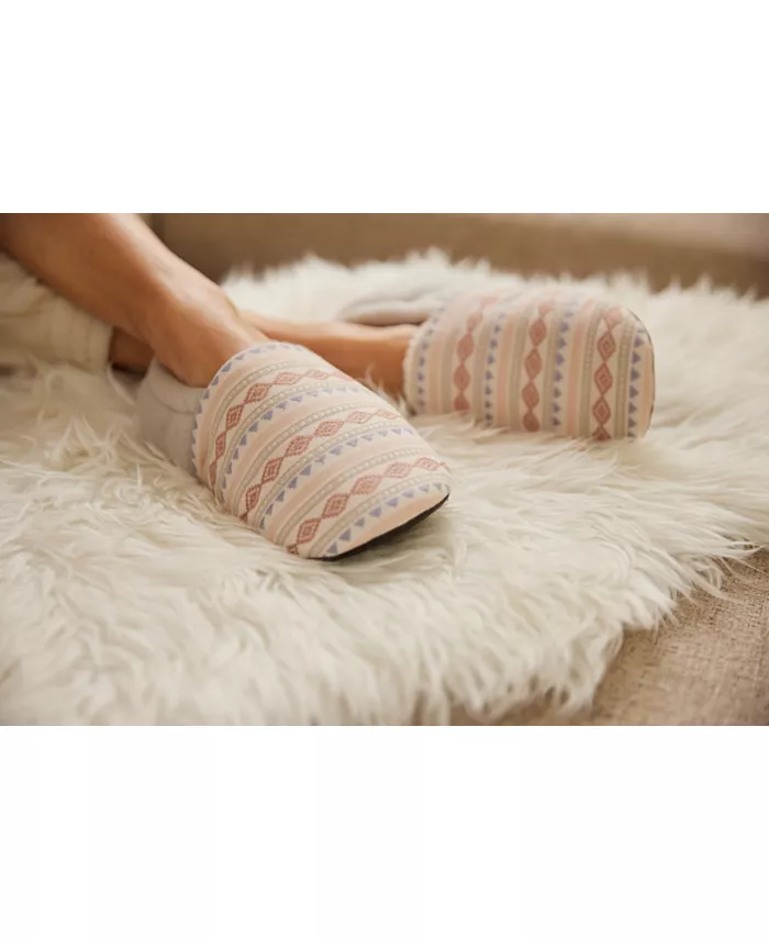 Женские домашние тапочки Laidback Slipper Artisan Woven с закрытой пяткой Feelgoodz, оранжевый — фото 2