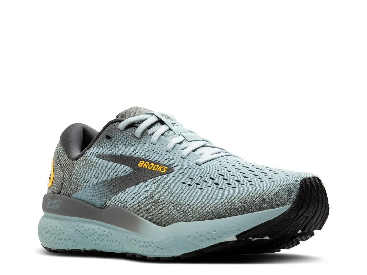 

Кроссовки Brooks Ghost 16 для бега — мужские, серые/оранжевые