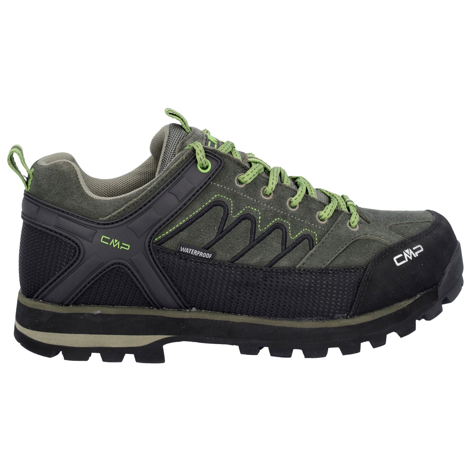 

Мультиспортивная обувь Cmp Moon Low Trekking Shoes Waterproof, цвет Militare