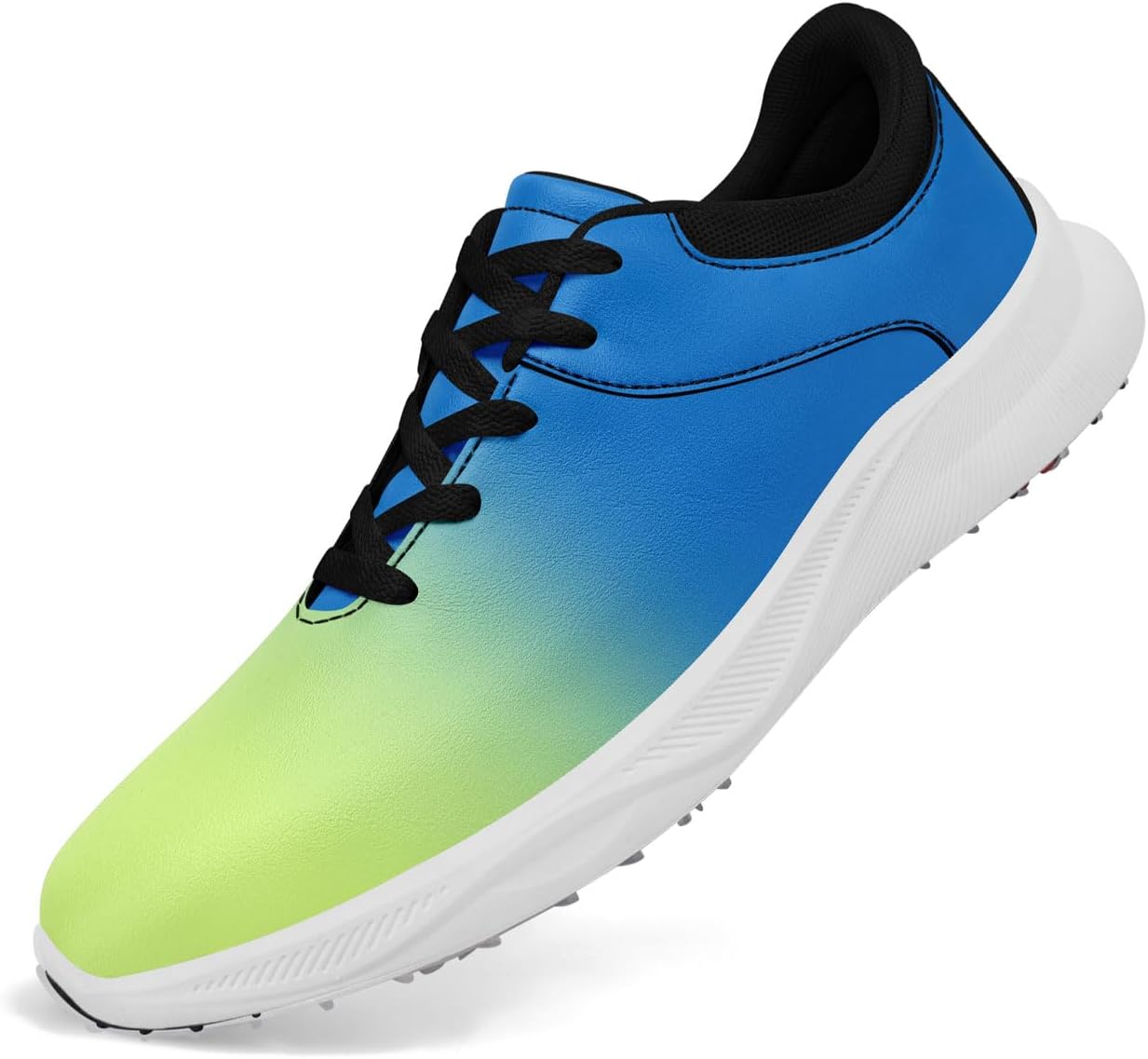 

Гольф обувь без шипов Gradient для мужчин и женщин - легкие водонепроницаемые спортивные кроссовки с вентиляцией для гольфа и активного отдыха на открытом воздухе Awsole, зеленый