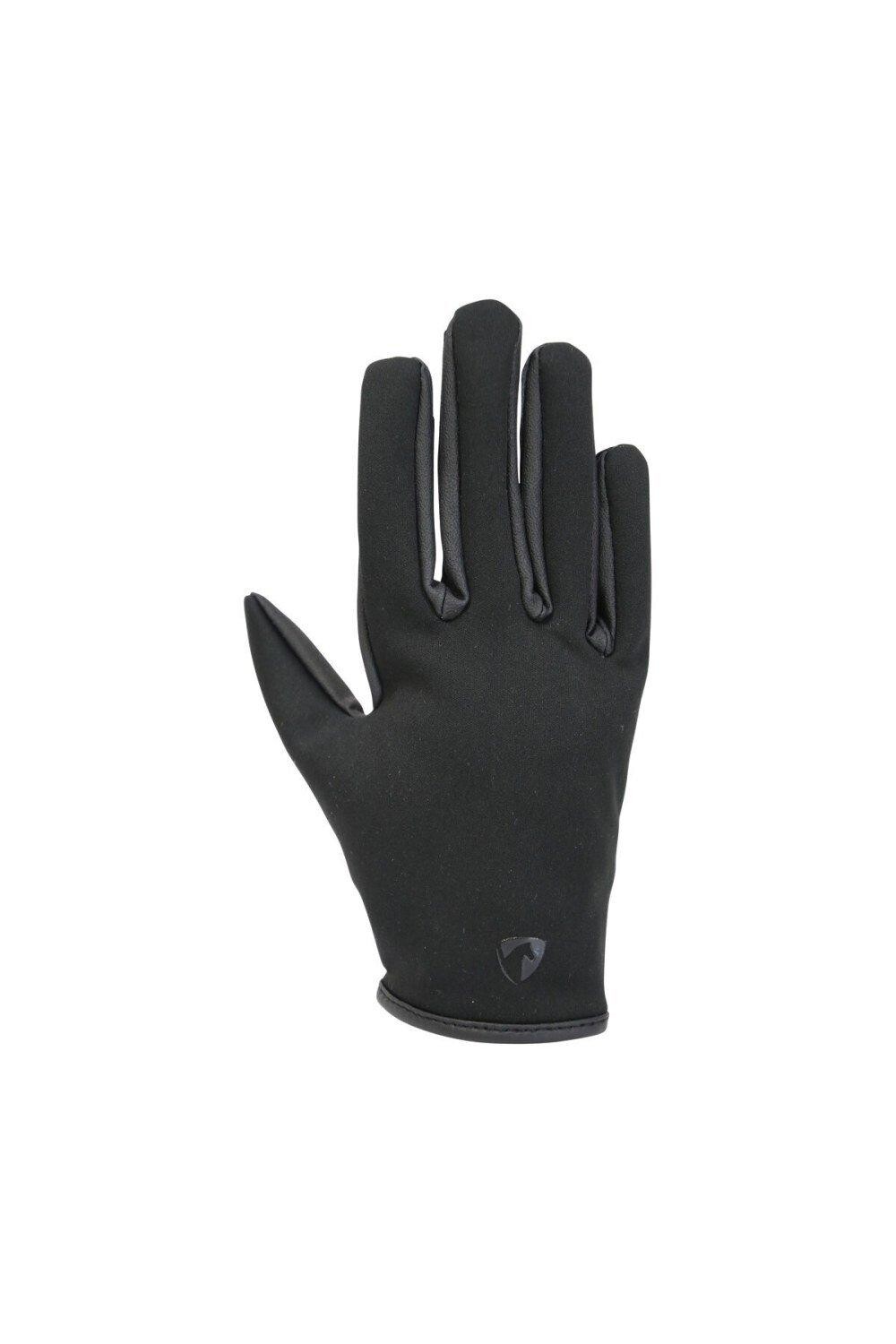 

Перчатки для верховой езды Softshell Panels Hy, черный
