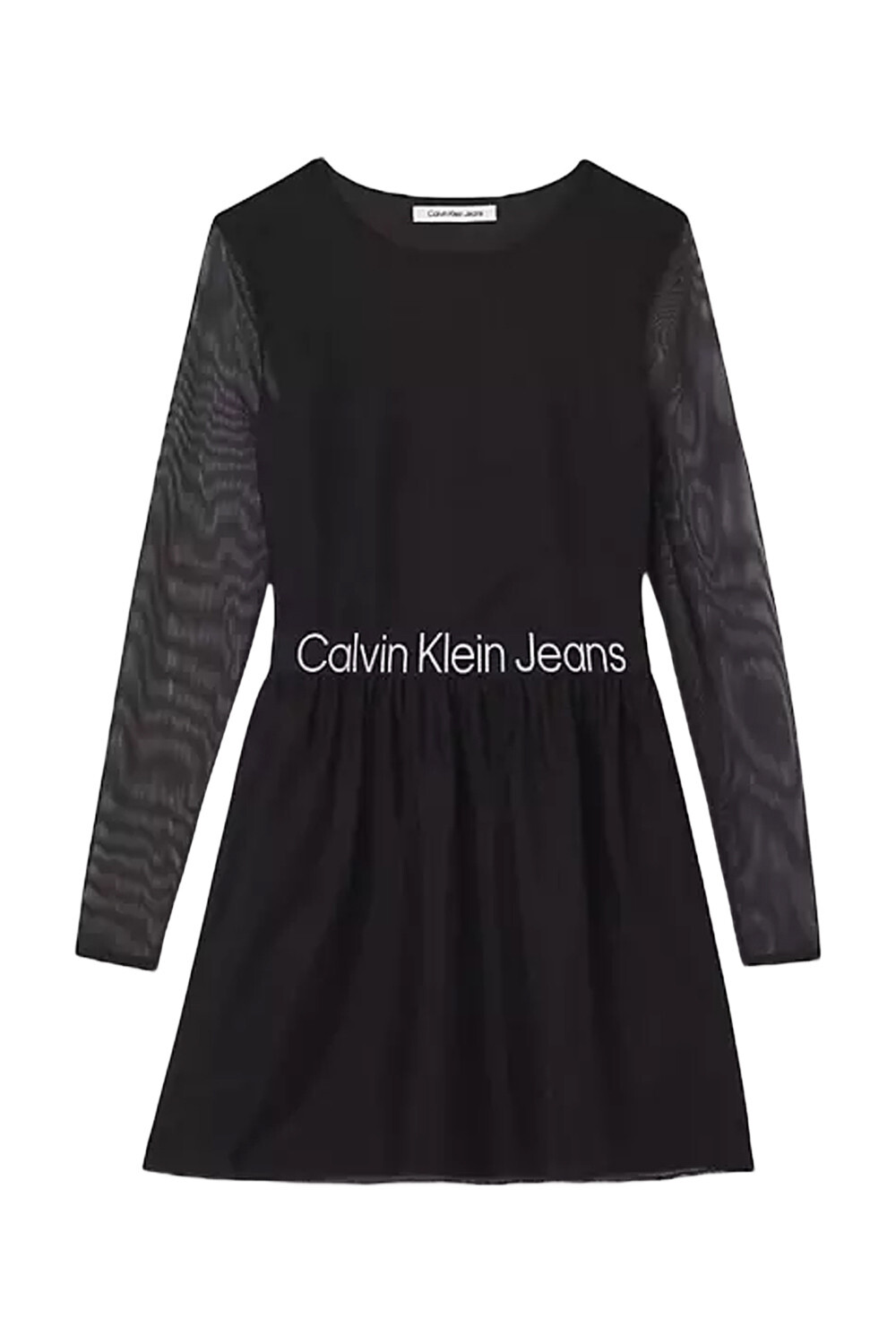 

Платье Calvin Klein Jeans с логотипом, черный