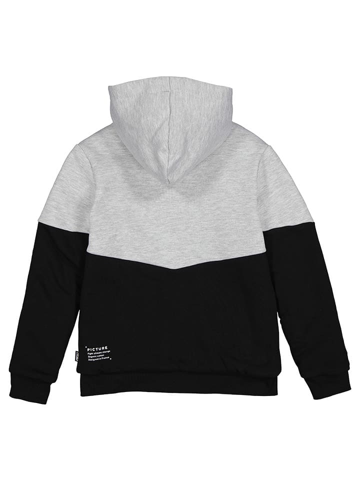 Спортивная куртка PICTURE Sweatjacke, цвет Grau/Schwarz — фото 2