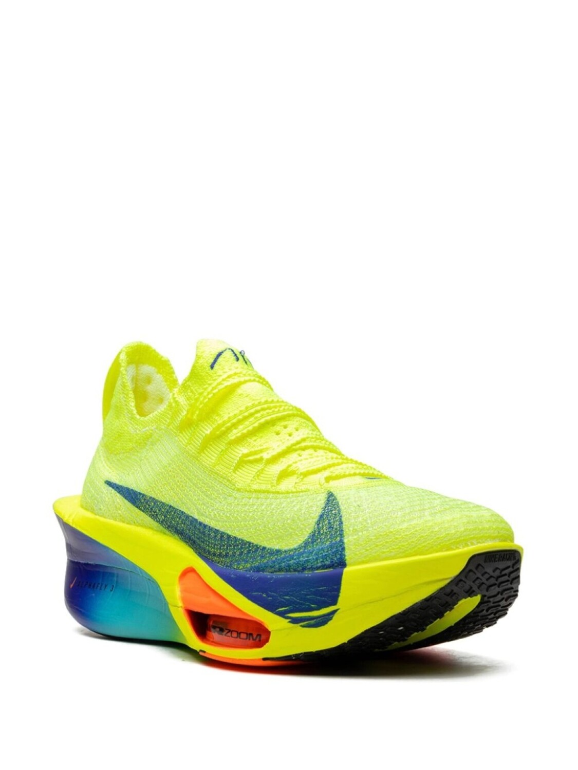 Кроссовки ZoomX AlphaFly 3 Volt Nike, зеленый — фото 2