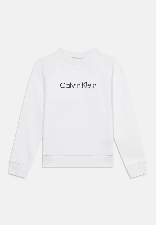 Унисекс толстовка с логотипом Calvin Klein Jeans, White