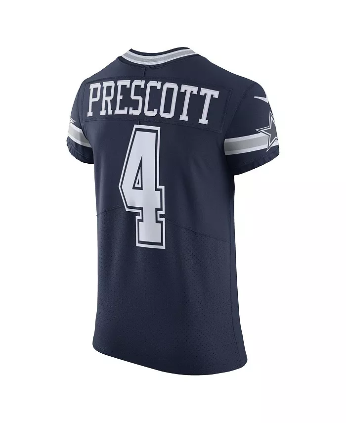 Мужская альтернативная игровая футболка Dak Prescott Dallas Cowboys Vapor Elite Nike, синий — фото 2