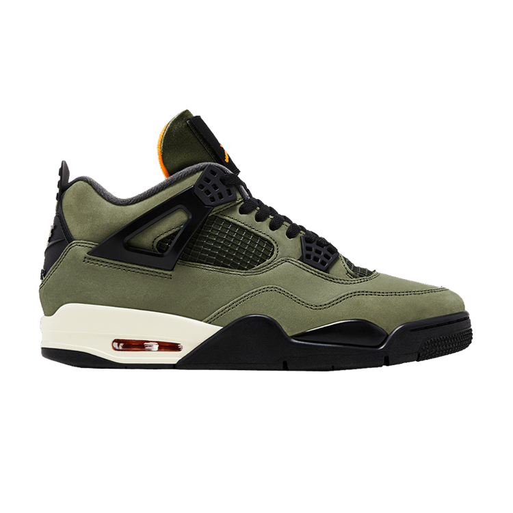 

Кроссовки Air Jordan Undefeated x Air Jordan 4 Retro 2025, зеленый