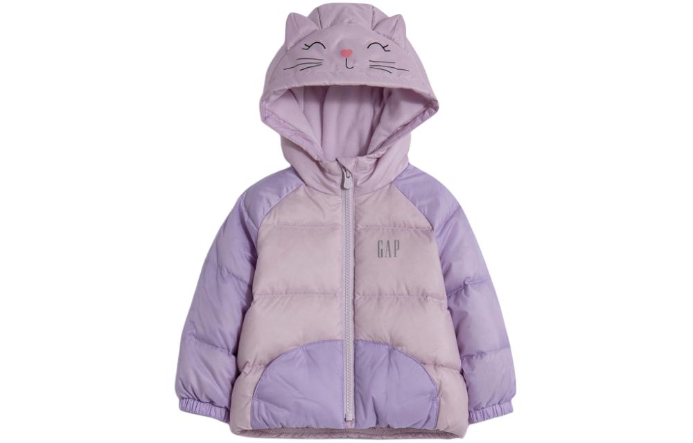 

Детская куртка пуховая GAP, фиолетовая