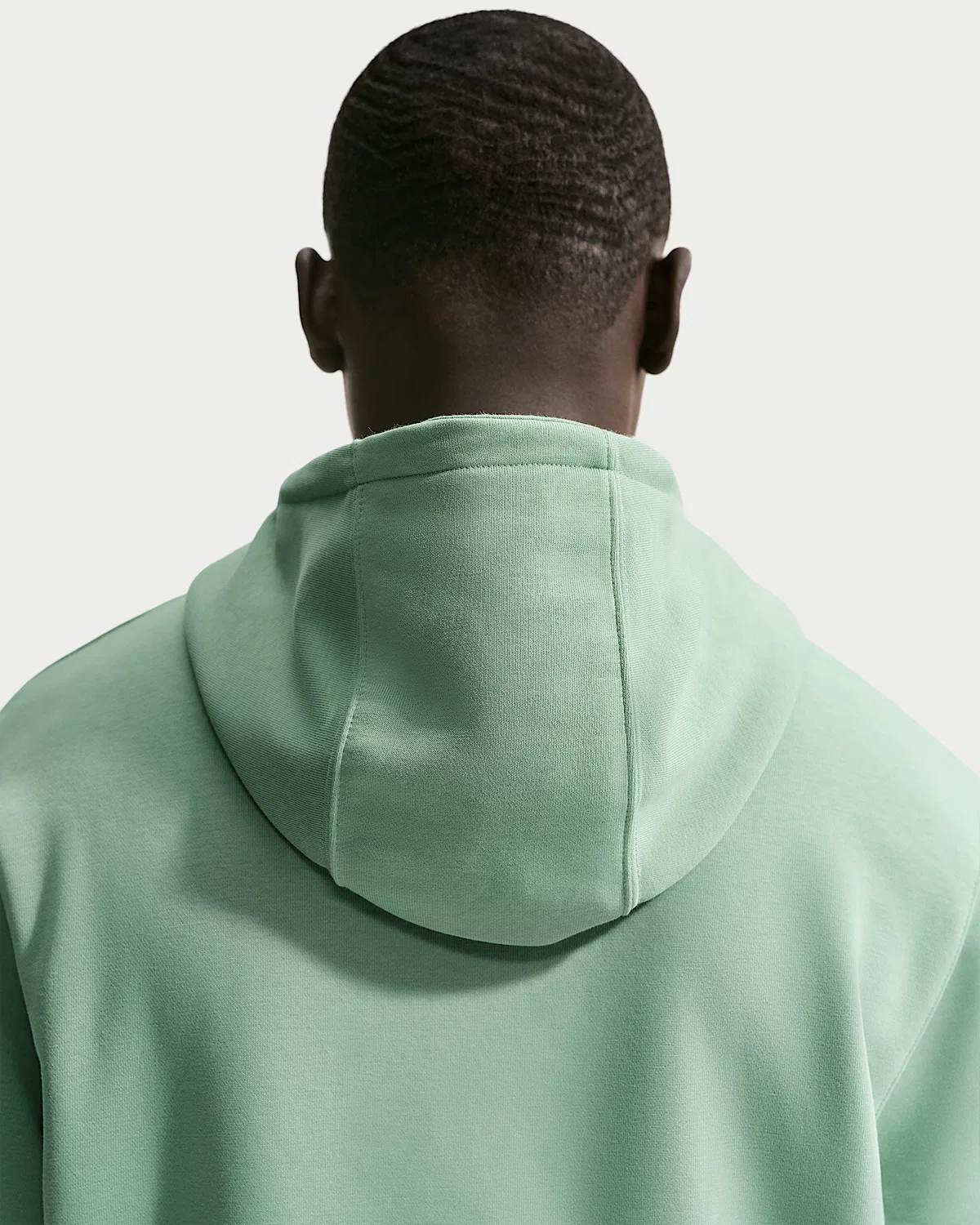 Мужская теннисная худи-пуловер NikeCourt Heritage Dri-FIT French Terry, Steam — фото 2