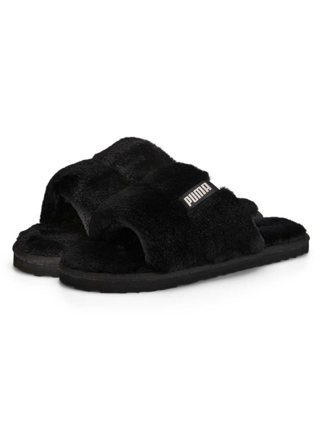 

Тапочки Puma Fluff Solo, черный