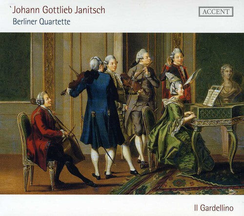 

CD диск Janitsch / Il Gardellino: Berliner Quartette
