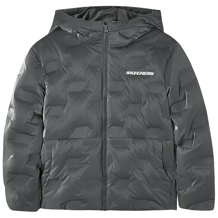 

Детская пуховая куртка Skechers, кремово-розовый цвет клубники