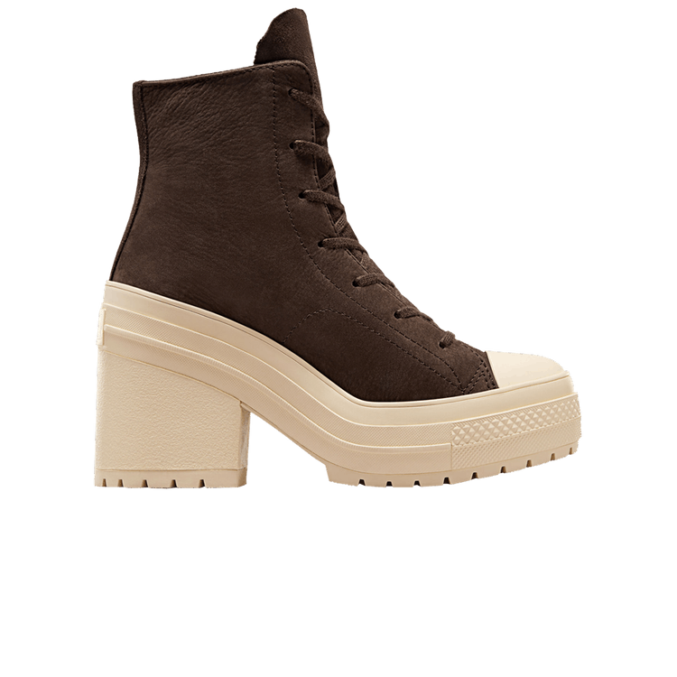 

Кроссовки Chuck 70 De Luxe Heel Platform High 'Coffee Break', коричневый